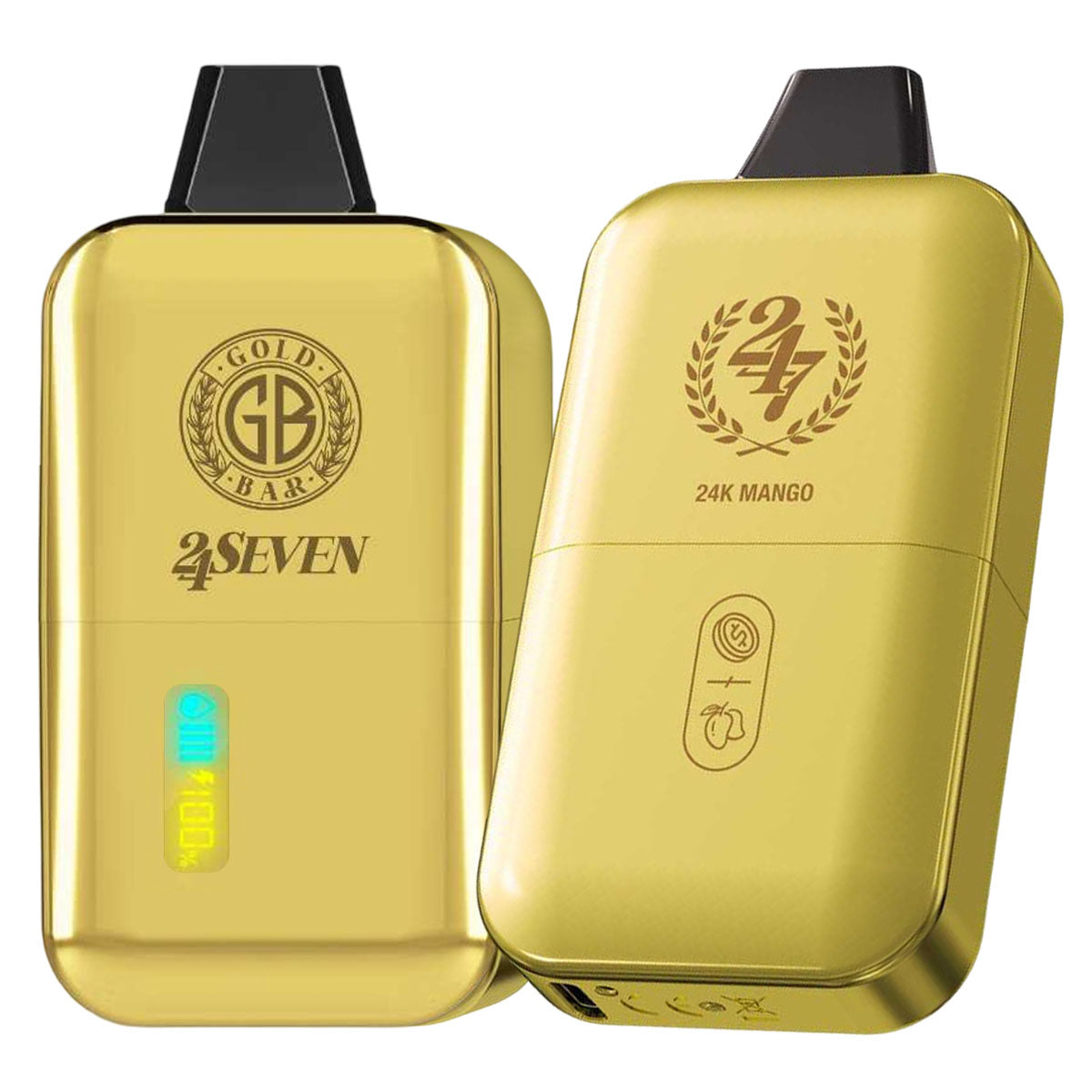 24Seven Gold Bar Vape Disposable 24K