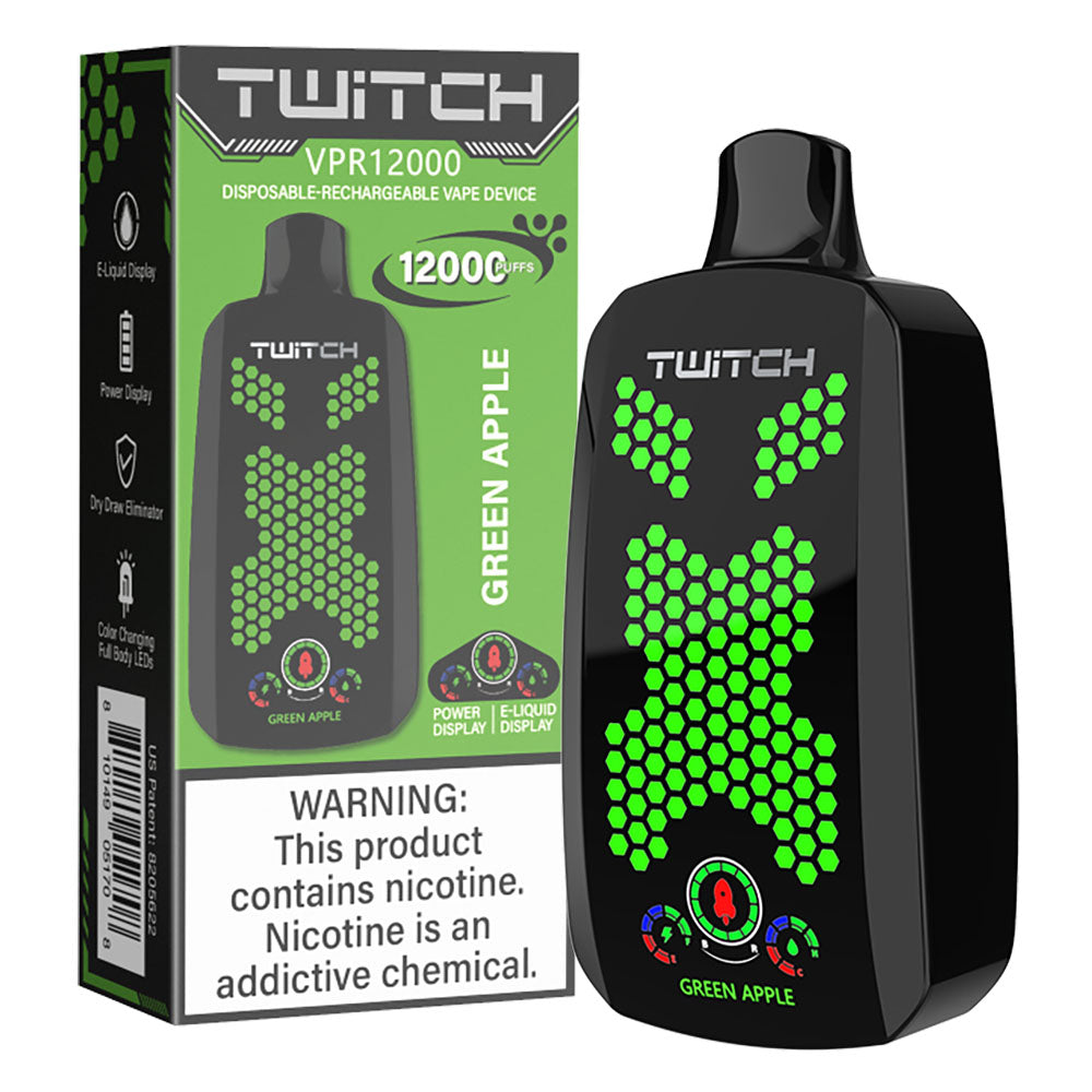 Twitch VPR 12000 Puffs Dispo Vape 18mL