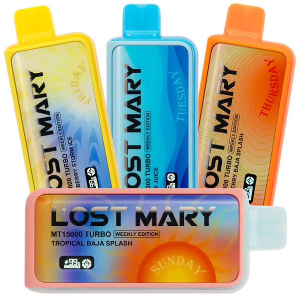 Lost Mary MT15000 Turbo Weekly Edition Bar Vapes