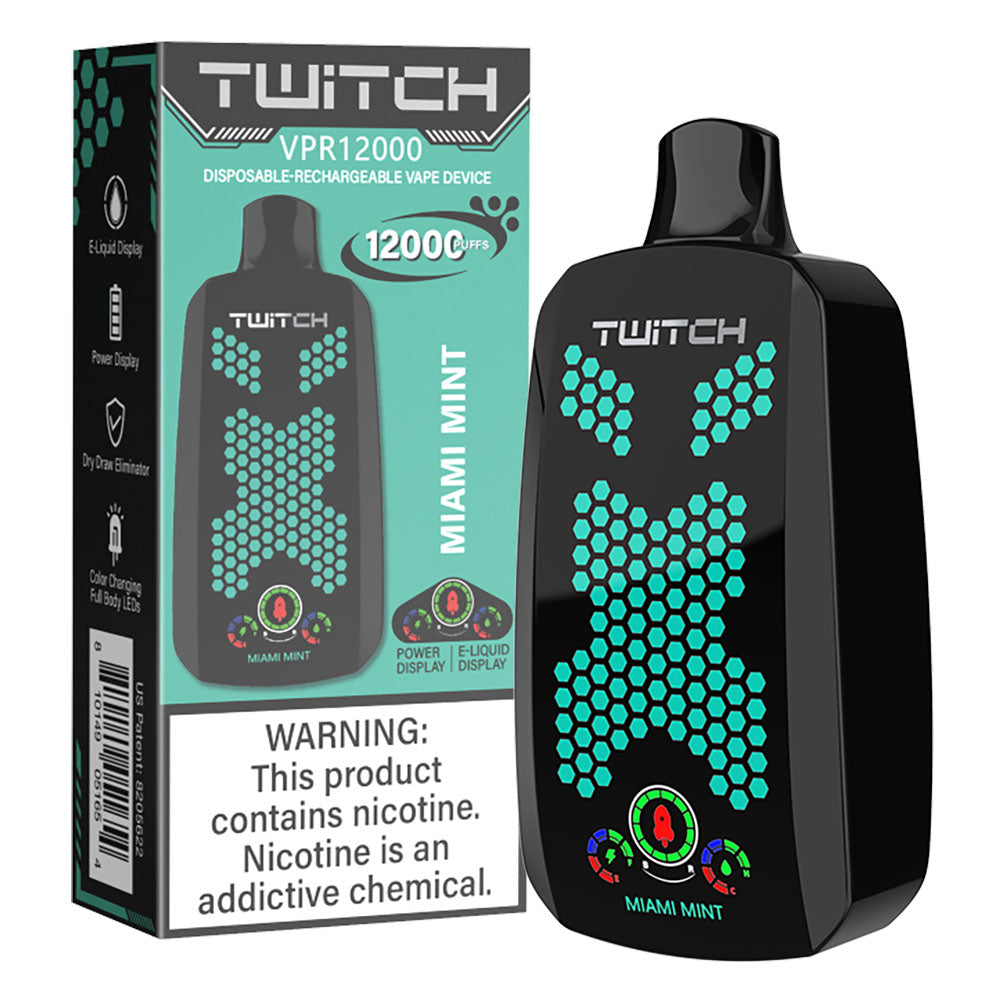 Twitch VPR 12000 Puffs Dispo Vape 18mL