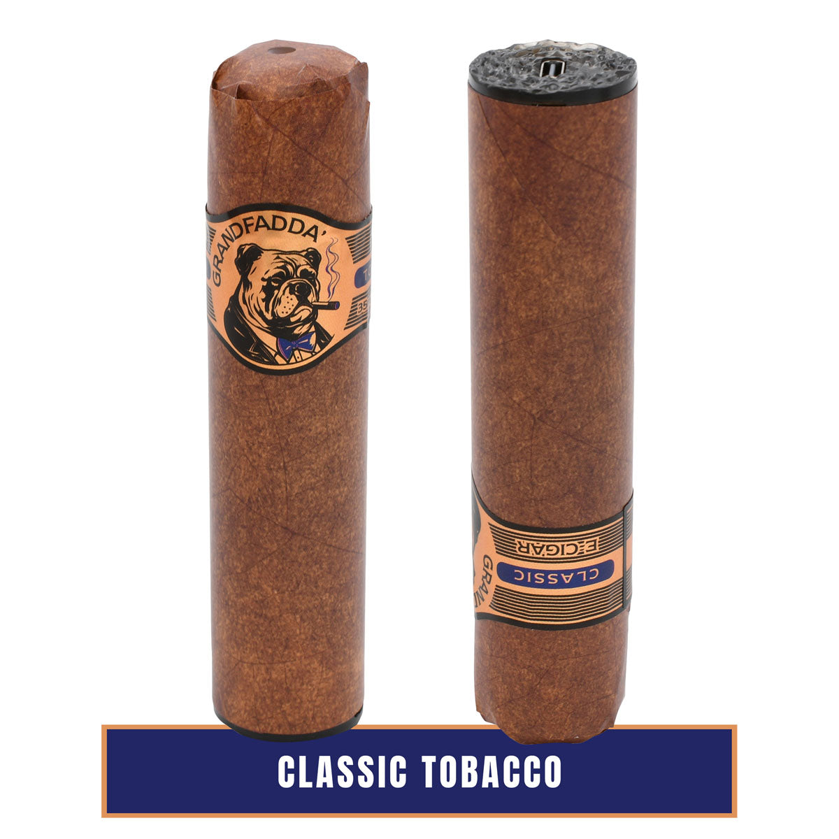 Gordo E-Cigar with Classic Tobacco Flavor - by Grandfadda