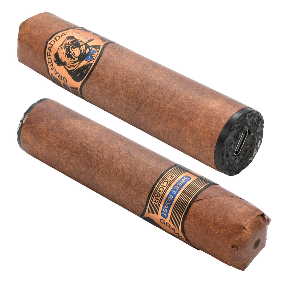 Sweet Roast Tobacco Gordo E-Cigars by Grandfadda - side view