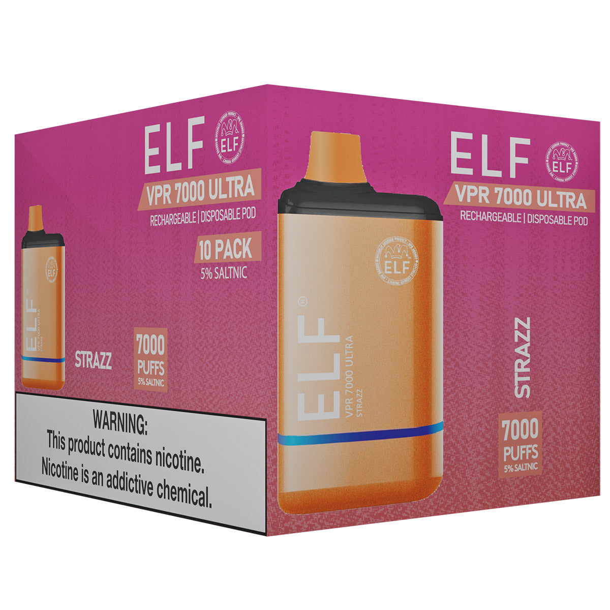 ELF Vape VPR 7000 10PCS Brick