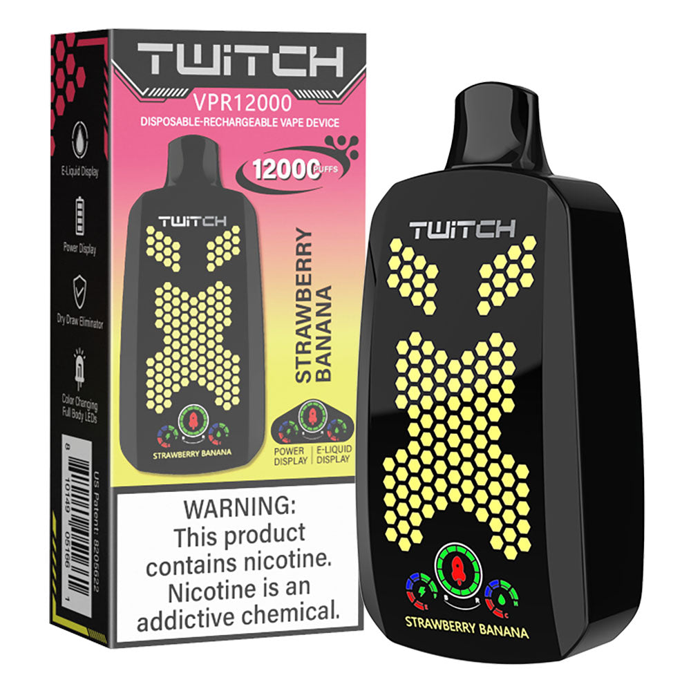 Twitch VPR 12000 Puffs Dispo Vape 18mL