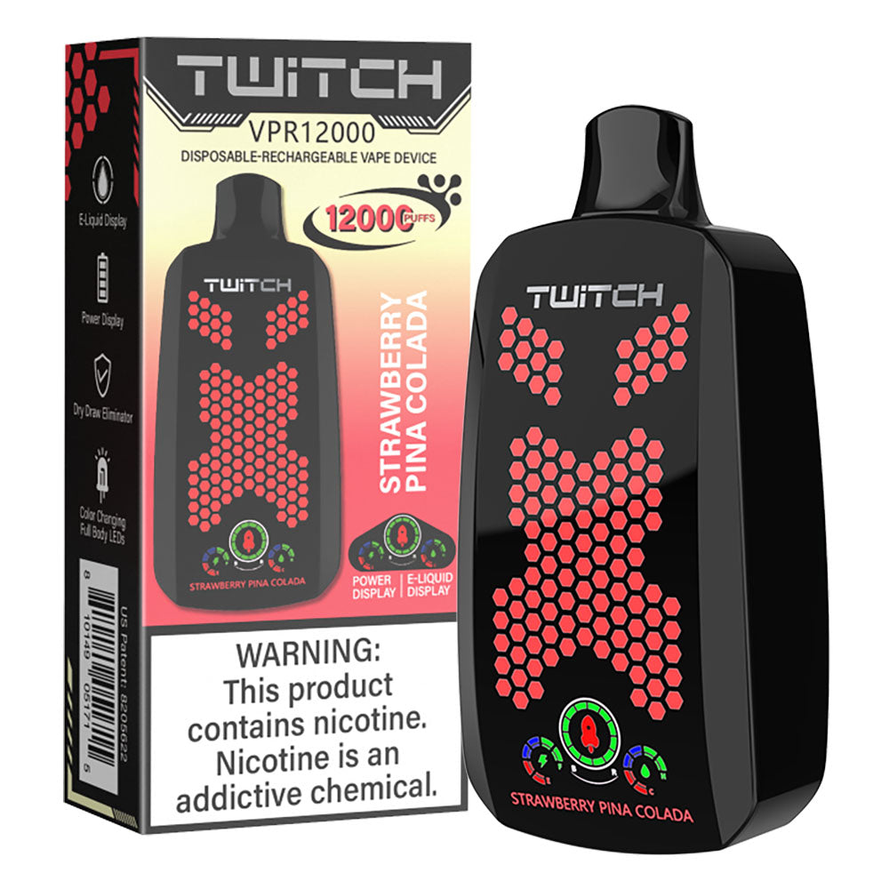 Twitch VPR 12000 Puffs Dispo Vape 18mL