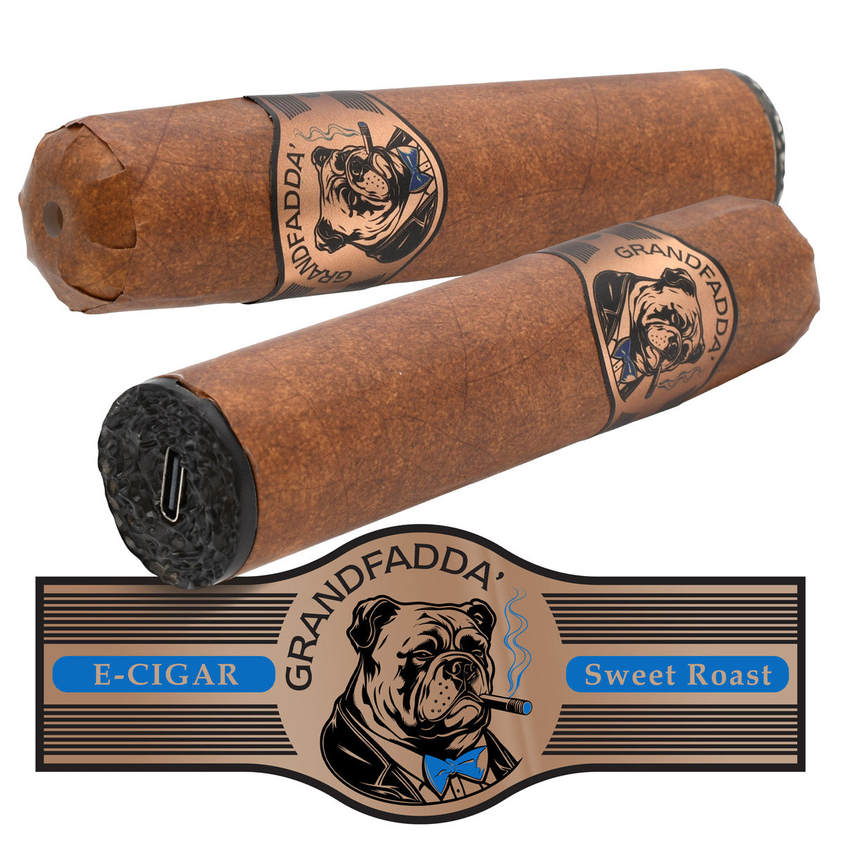 Sweet Roast Tobacco Gordo Ecigar by Grandfadda