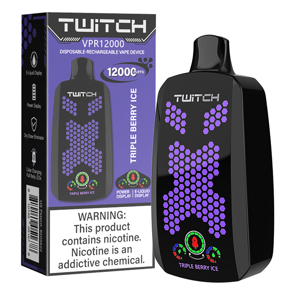 Twitch VPR 12000 Puffs Dispo Vape 18mL