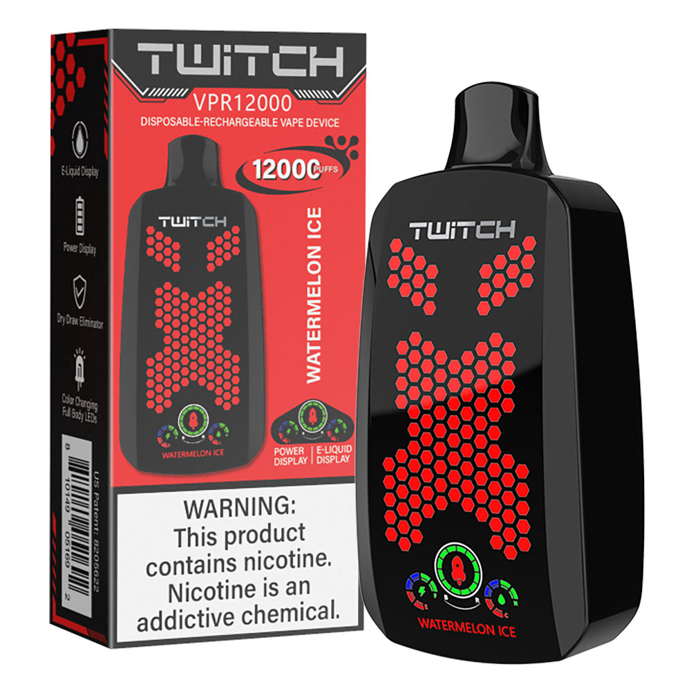 Twitch VPR 12000 Puffs Dispo Vape 18mL